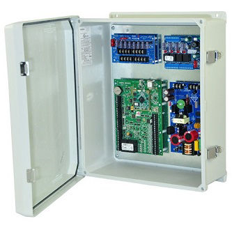 Outdoor Altronix/Mercury Access and Power Integration Enclosure with Backplane