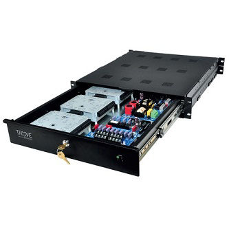 Altronix/HID-Vertx/HID-Aero Access and Power Integration Rack Mount Enclosure with Backplane, Trove1 Rack Series
