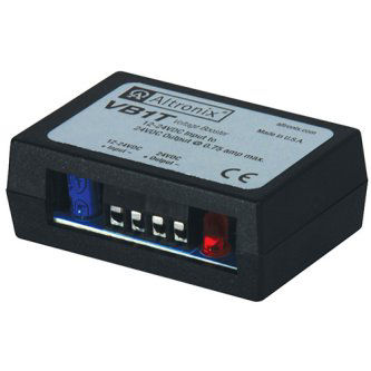 Voltage Booster, Converts 12-24VDC to 24VDC @ .75A, Terminal Block