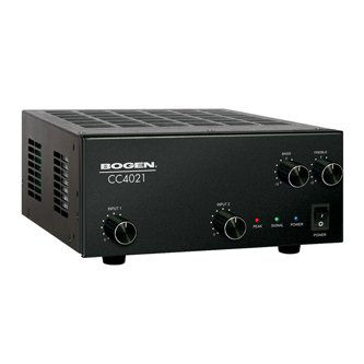 Amplifier, 40 watts, 2 INPTS 1 P/LEVEL