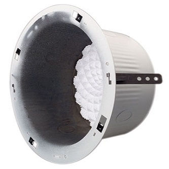 Round Ceiling Speaker Enclosure, 4-1/4" Depth