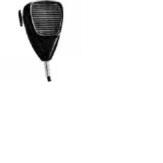 Dynamic, Normally open, Low Z, Handheld paging microphone