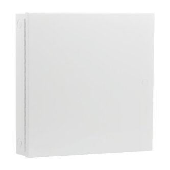 B8103 Universal enclosure, white - White steel enclosure measuring 41 cm x 41 cm x 9 cm (16 in. x 16 in. x 3.5 in.).