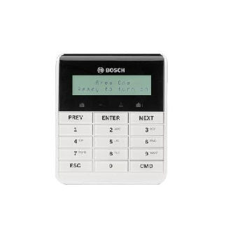 The B915 Basic Keypad is a SDI2 bus compatible device. User adjustable options, such as volume and display brightness. The keypad shows two-line system messages for all areas.