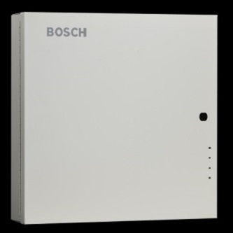 D8108A Attack resistant enclosure, large, grey - Grey steel enclosure measuring 41.5 cm x 41.5 cm x 9 cm (16 in. x 16 in. x 3.5 in.). UL Listed. Includes a lock and key set.