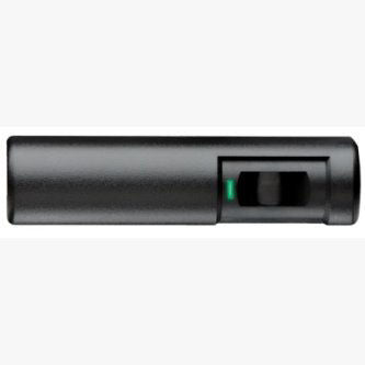 DS151I Request-to-exit sensor, black - Black enclosure. For use in Request-to-EXit (REX) applications. Provides PIR, 2.4 m x 3 m (8 ft x 10  ft) coverage.