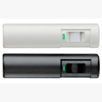 DS160 Request-to-exit sensor, sounder, light gray - For use in request-to-exit (REX) applications. Provides PIR 2.4 m x 3 m (8 ft x 10 ft) coverage, timers, door monitor with sounder alert, and pointable coverage.