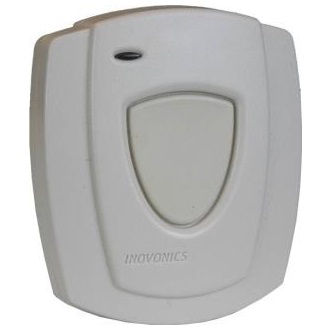 EN1223S Water resistant Pendant (Single button) - Off-white, single-button, water-resistant, light-weight pendant. Includes one neck cord, battery, and belt clip.
