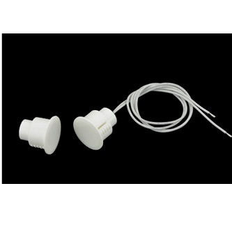 3/4" STUBBY RECESSED CONTACT WHITE - 10 PK