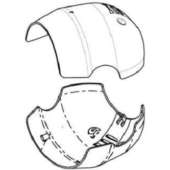 SUNSHIELD FOR MIC9000, WHITE