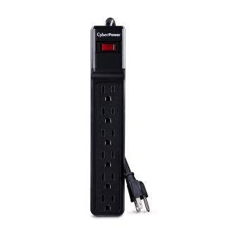 1200 J, 125 V, NEMA 5-15P plug, 6 NEMA 5-15R, 12 ft cord