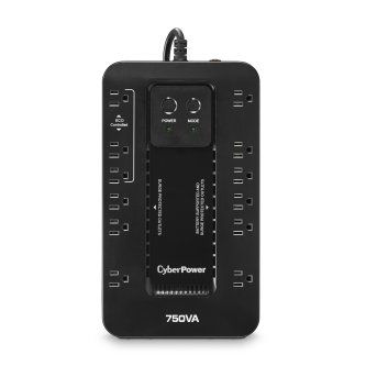 750VA/450W Standby UPS, NEMA 5-15, RJ-11 EMI ECO TAA Compliant