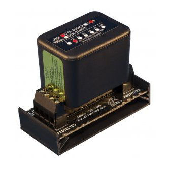 12V, 2 Pair, Hybrid Field Replaceable Suppression Module w/ Hardwired Base