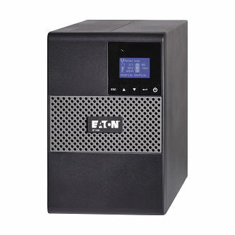 Eaton 5P 750VA 600W 120V Line-Interactive UPS, 5-15P, 8x 5-15R Outlets, True Sine Wave, Cybersecure Network Card Option, Tower