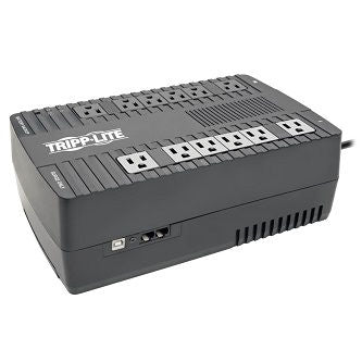 750VA 450W Line-Interactive UPS - 12 NEMA 5-15R Outlets, AVR, 120V, 50/60 Hz, USB, Desktop/Wall Mount