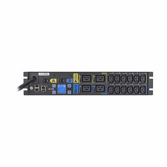 Rebox: Eaton Managed rack PDU, 2U, L6-30P input, 5.76 kW max, 200-240V, 24A, 10  ft cord, Single-phase, Outlets: (12) C13, (4) C19