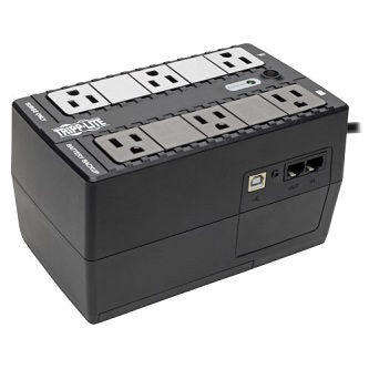 350VA 210W Standby UPS - 6 NEMA 5-15R Outlets, 120V, 50/60 Hz, USB, 5-15P Plug, Desktop/Wall Mount