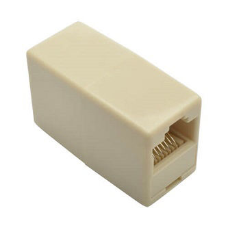 Straight-Through RJ45 Modular In-Line Coupler (RJ45 F/F), 10 Pack
