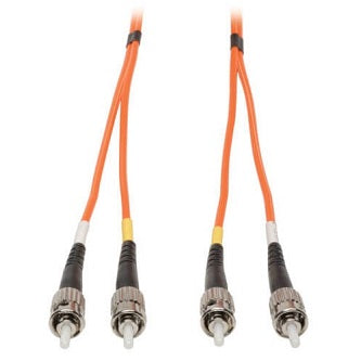 Duplex Multimode 62.5/125 Fiber Patch Cable (ST/ST), 5M (16 ft.)