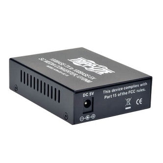 10/100 SC Singlemode Fiber to Ethernet Media Converter, 15km, 1310nm