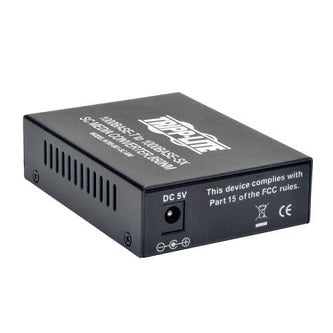 Gigabit Multimode Fiber to Ethernet Media Converter, 10/100/1000 SC, 550  m, 850 nm