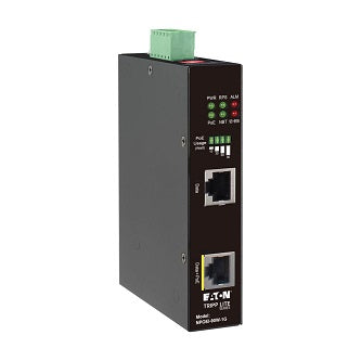 Industrial Gigabit Ethernet PoE injector, 90W PoE++, 802.3bt, Midspan, -40? to +75?, IP30 housing, Dual 24-57VDC , DIN rail, 1 Port