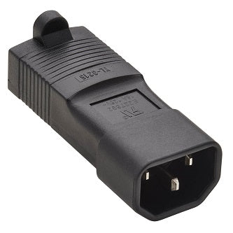 NEMA 5-15R to C14 Power Cord Adapter - 15A, 125V, Black