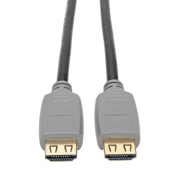 4K HDMI Cable (M/M) - 4K 60 Hz, HDR, 4:4:4, Gripping Connectors, Black, 15 ft.
