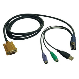 USB/PS2 Combo Cable for NetDirector KVM Switches B020-U08/U16 and KVM B022-U16, 6 ft. (1.83 m)