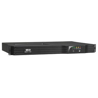 SmartPro 120V 750VA 600W Line-Interactive Sine Wave UPS, 1U Rack/Vertical, Network Management Card Options, USB, DB9 Serial