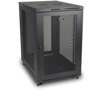 SmartRack 18U Mid-Depth Half-Height Rack Enclosure Cabinet
