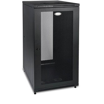 SmartRack 24U Mid-Depth Half-Height Rack Enclosure Cabinet