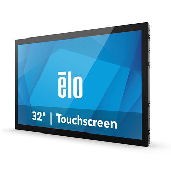 Elo 3263L 32-inch wide LCD Open Frame, Full HD, VGA & HDMI 1.4, Projected Capacitive 40-Touch with Palm Rejection & Touch Thru, Clear Anti-friction Glass, USB, Gray
