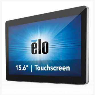 Elo I-Series 4 Slate 15.6-inch Full HD - VALUE, Android 10 with GMS, 1920 x 1080 display, Rockchip 3399 Processor, 4GB RAM, 32GB Flash, Projected Capacitive 10-touch, Clear, Wi-Fi, Ethernet, Bluetooth 5.0, 5MP Camera, EloView compatible, Gray