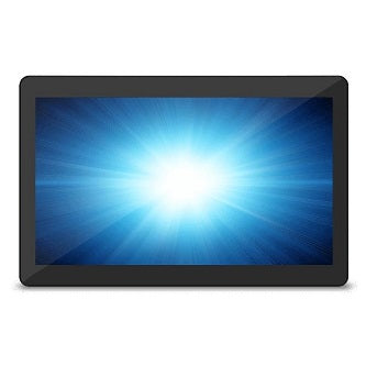 Elo I-Series 2.0, Windows 10, 15.6-inch wide, Full HD 1920 x 1080 display, Core i3, 8GB RAM, 128GB SSD, Projected Capacitive 10-touch, Clear, Wi-Fi, Ethernet, Bluetooth 5.0, Black, Worldwide