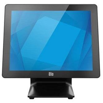 Elo 15-inch I-Series 3 with Intel Touchscreen Computer, 4:3 display, Win   10, Celeron, 8GB RAM, 128GB SSD, Projected Capacitive 10-touch, Zero-Bezel, Antiglare, Wi-Fi, Ethernet, Bluetooth 5.2, with Stand, Black, Worldwide