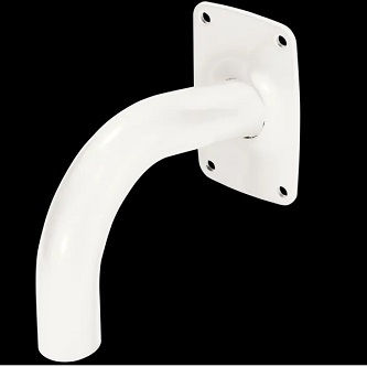 White Gooseneck mount