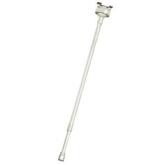 Rebox: 8 adjustable, includes SBP-302CMA for ceiling mount, Ivory color Telescopic pendant mount accessory with 90 degrees swivel joint, 4.5 to