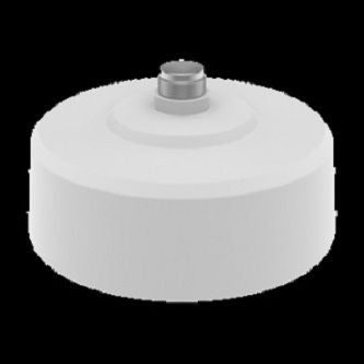 Deep Hanging Cap for the PNM-9084RQZ/9085RQZ. Mount screw size: PF 1 1/2", White. This hanging cap allows up to 3.8" of space for storage with a 12.68" in diameter