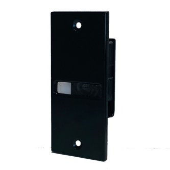 Flush Door Jamb Lens Housing for SLA-T4680V lens (not included) and XNB-6001 (not included), black color