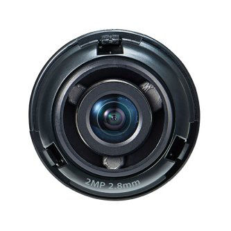 for the PNM-9000VQ 1/2.8" 2MP CMOS with a 2.8mm fixed focal lens, FoV: H: 107.4 , V: 62.2 ,