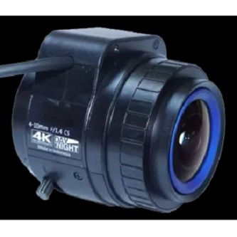 Megapixel Lens, image sensor from 1/2.3 up to 1/1.7 , Up to 12MP resolution, Vari-focal (4~10mm), DC auto iris, CS-Mount, Compatible with: XNB-6005/8000, PNB-A9001