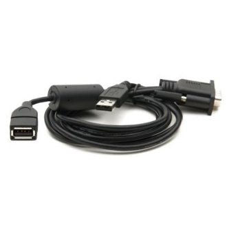USB Y Cable (6 Feet, D9 Male-USB-A Plug Host and USB-A Socket 5 Feet) for the Thor