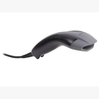 Voyager 1200g USB Kit: 1D, black scanner (1200g-2), rigid presentation stand (STND-19R02-002-4), US Bluetooth, type A 3m coiled cable (CBL-500-300-C00) and documentation