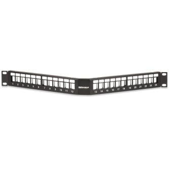 24-Port Field-Configurable Patch Panel, 1 RMU