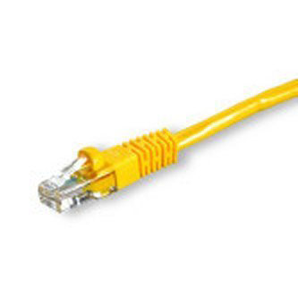 Category 6A U/UTP Patch Cord Snag-Proof Boot, Yellow, 3 Ft.