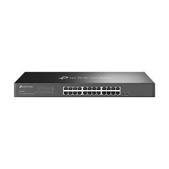 Omada 24-Port Gigabit Switch - 24 Gigabit RJ45 Ports, 1U 19-inch Rack-mountable Steel Case, Plug and Play