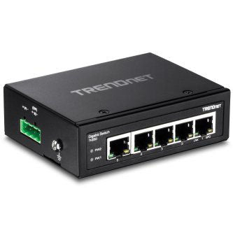 5-Port Hardened  DIN-Rail Switch