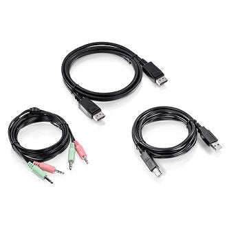 6 ft.DisplayPort,USB,and Audio KVM Cable Kit