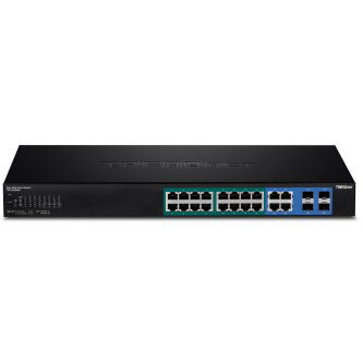 20-Port Gigabit Web Smart PoE+ Switch